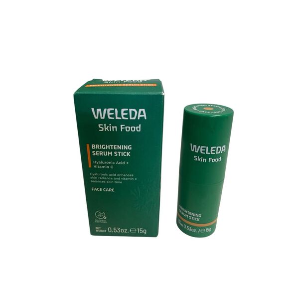 Weleda Skin Food Brightening Serum Stick 0.53oz Hyaluronic Acid Vitamin C Face B - Picture 1 of 1